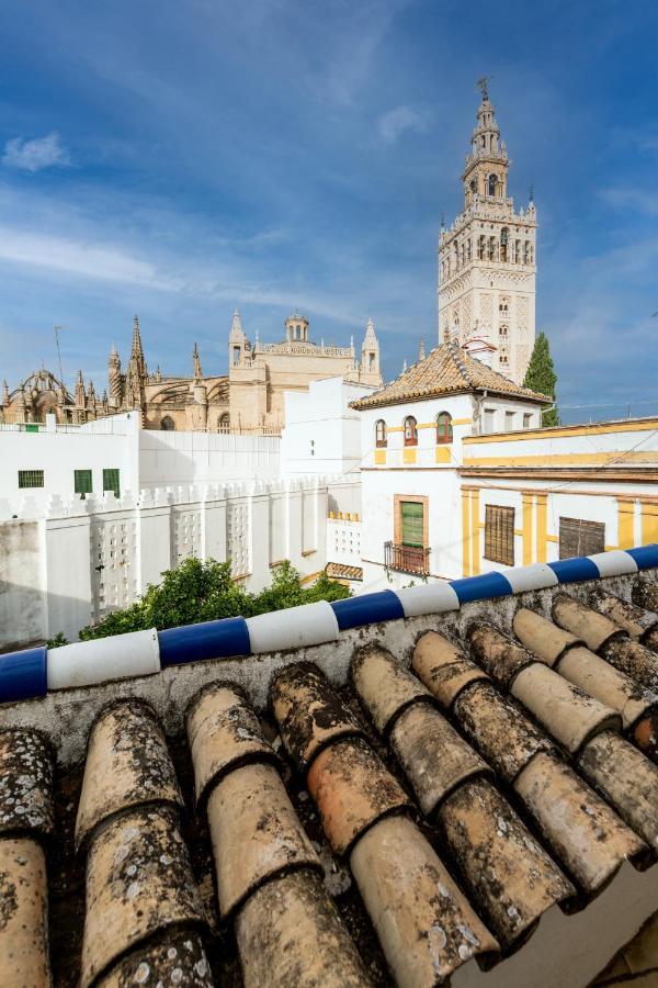 セビリアHistoric Building Cathedralアパートメント エクステリア 写真